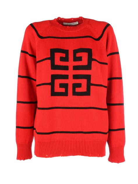 red and black givenchy sweater|Givenchy jumper men's.